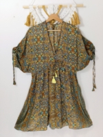 Blusa de Seda Oversize estilo Bohemio - La Gata Voladora