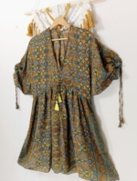 Blusa de Seda Oversize estilo Bohemio - La Gata Voladora