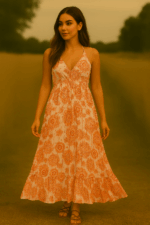 vestido de algodón boho - La Gata Voladora