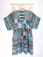 blusa de seda ovesize estilo boho - lLa Gata Voladora