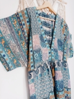 blusa de seda ovesize estilo boho - lLa Gata Voladora