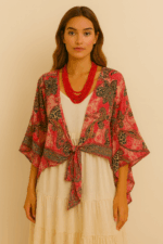 chaqueta seda tipo kimono Ipanema La Gata Voladora Laujar de Andarax Alpujarra Almeria