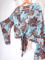 chaqueta seda tipo kimono Ipanema La Gata Voladora Laujar de Andarax Alpujarra Almeria