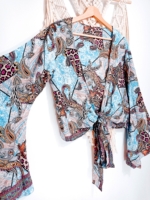 chaqueta seda tipo kimono Ipanema La Gata Voladora Laujar de Andarax Alpujarra Almeria