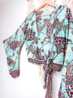 chaqueta seda tipo kimono Ipanema La Gata Voladora Laujar de Andarax Alpujarra Almeria