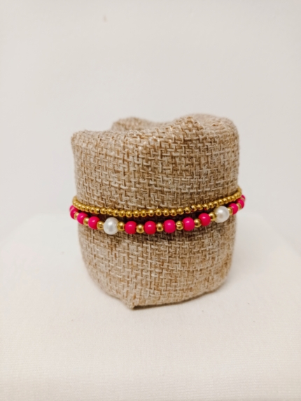 pulsera fucsia