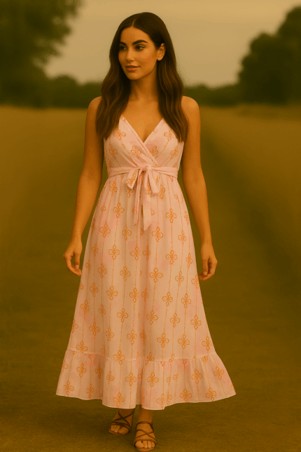 vestido de algodón boho - La Gata Voladora