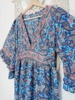 Vestido de la india de seda bohemio - La Gata Voladora