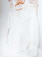 blusa bordada blanca