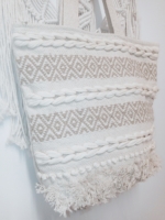 bolso de algodón macramé