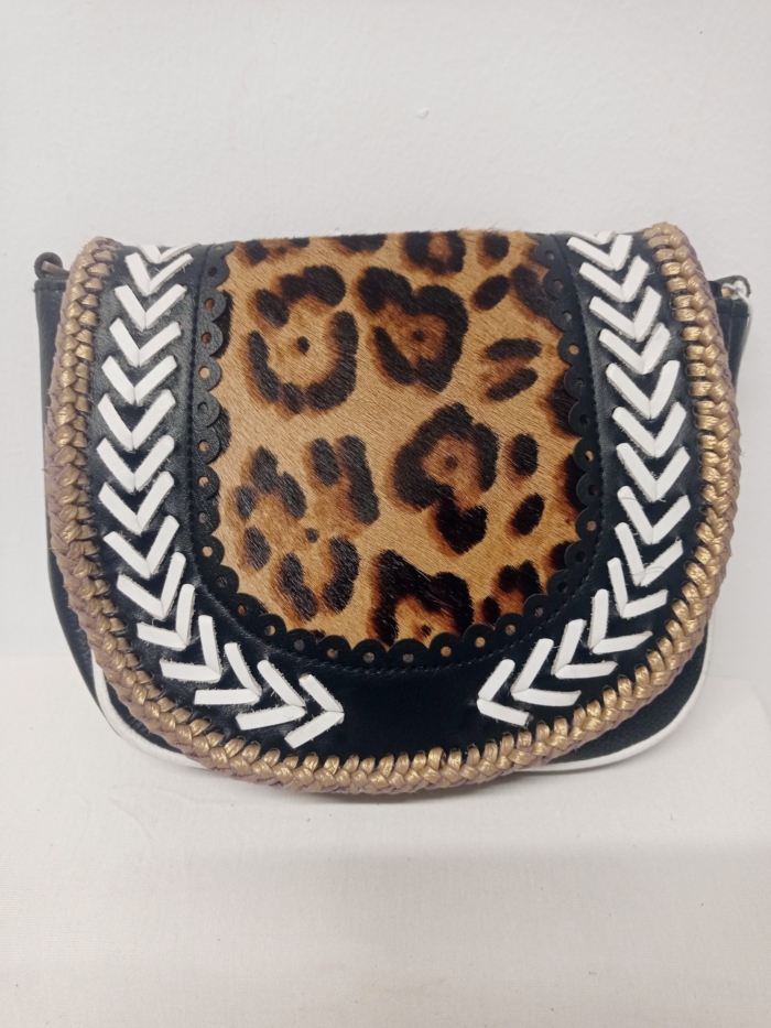 bolso de piel leopardo