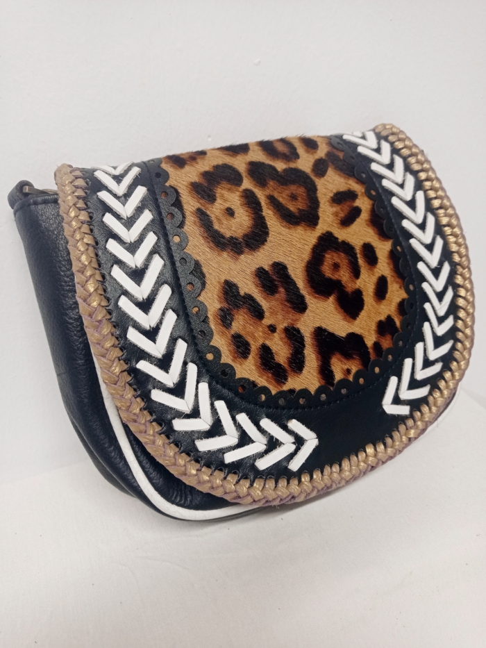 bolso de piel leopardo