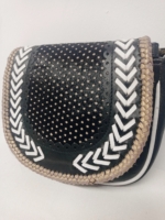 bolso de piel negro