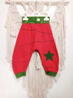 pantalón bombacho niño rojo