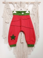 pantalón bombacho niño rojo