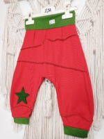 pantalón bombacho niño rojo