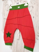 pantalón bombacho niño rojo