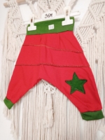 pantalón bombacho niño rojo