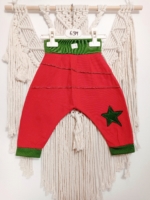 pantalón bombacho niño rojo