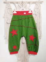 pantalón bombacho niño verde