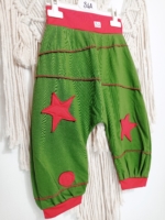 pantalón bombacho niño verde