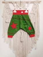 pantalón bombacho niño verde