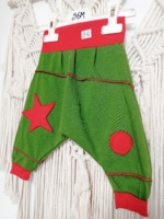 pantalón bombacho niño verde