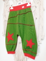 pantalón bombacho niño verde