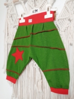 pantalón bombacho niño verde