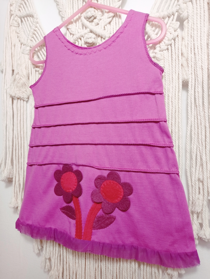 pichi infantil de algodón rosa