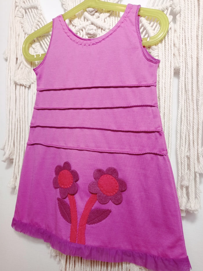 pichi infantil de algodón rosa