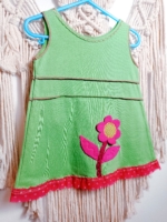 pichi infantil de algodón verde