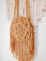 bolso de macramé