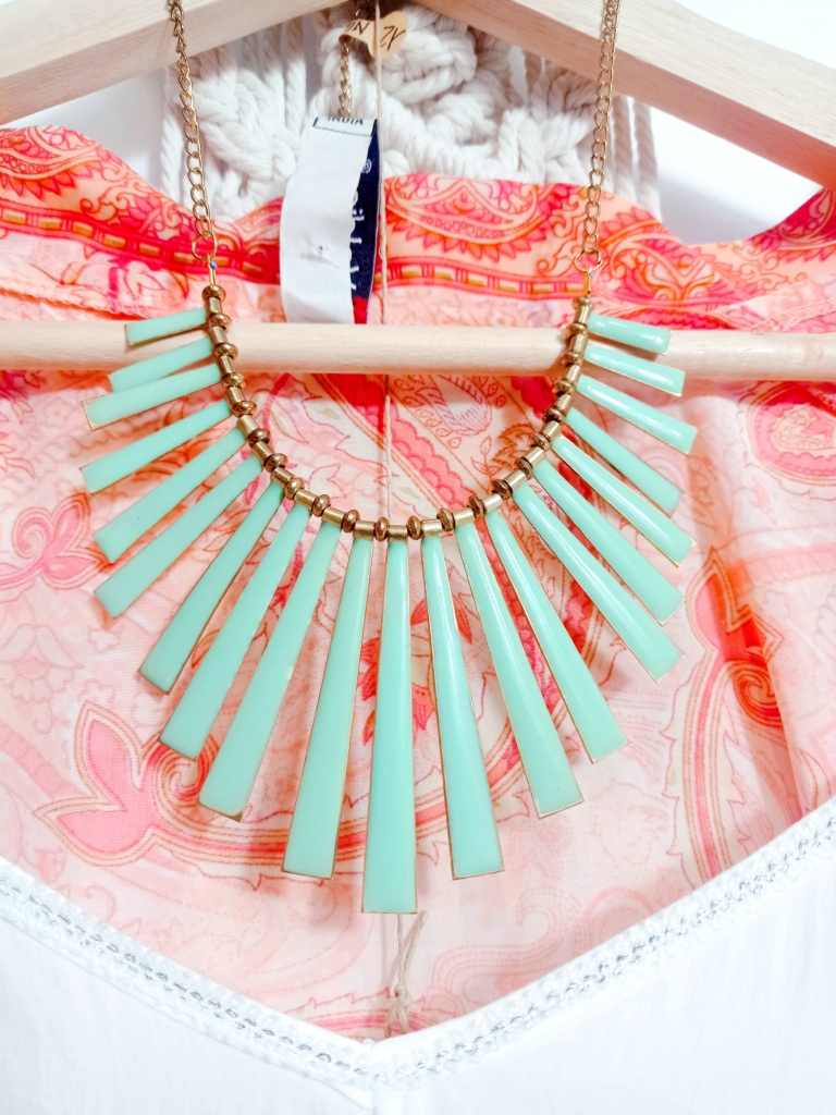 collar esmaltado boho