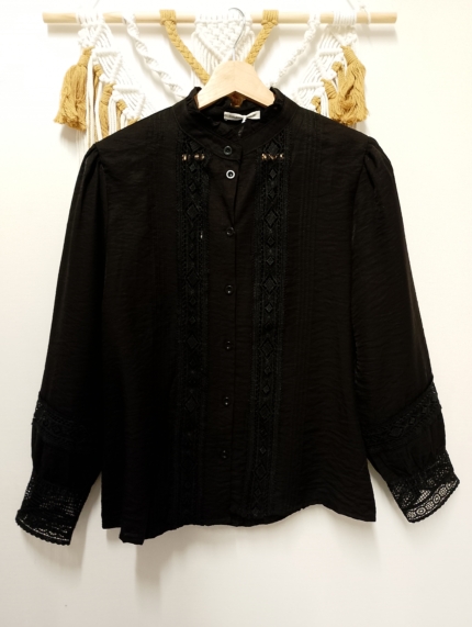 Blusa Nerea con encaje