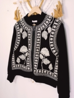 Chaqueta entretiempo con bordados