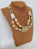 Collar África de hueso boho étnico – La Gata Voladora