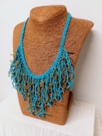 Collar Bohemio Inca turquesa – La Gata Voladora