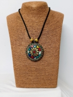 Collar Mándala Boho Chic Multicolor – La Gata Voladora