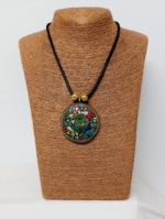 Collar Shiva Om boho chic multicolor – La Gata Voladora