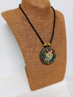 Collar Shiva Om boho chic multicolor – La Gata Voladora