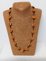 Collar Kira boho artesanal de cerámica – La Gata Voladora