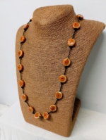 Collar Kira boho artesanal de cerámica – La Gata Voladora