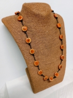 Collar Kira boho artesanal de cerámica – La Gata Voladora