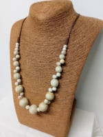 Collar de Cerámica Luna con cordón ajustable – La Gata Voladora