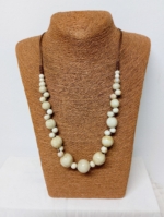 Collar de Cerámica Luna con cordón ajustable – La Gata Voladora