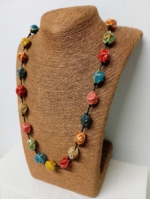 Collar de Cerámica Calima multicolor – La Gata Voladora