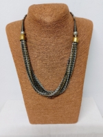 Collar Maki Plateado Boho-Chic de metal – La Gata Voladora