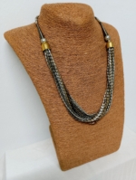 Collar Maki Plateado Boho-Chic de metal – La Gata Voladora