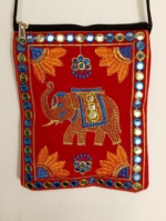 Bolsito de la india con espejitos boho - La Gata Voladora